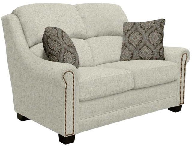 England Furniture Customizable Dawson Loveseat with Nails-4