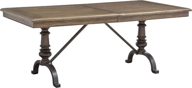 Magnussen Home® Roxbury Manor Homestead Brown 76" Rectangular Dining Table