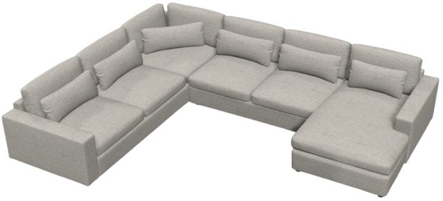Palliser® Furniture Customizable Ensemble Max Track Arm 4-Piece Right-Arm Facing Chaise Sectional-1