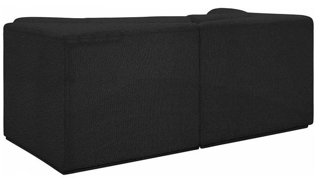 Meridian Furniture Ollie 2-Piece Black Modular Sofa-3