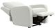 iAmerica Goodnight Cotton Power Auto Glide Recliner with Power Headrest-2