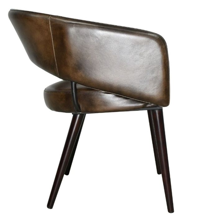 Home Trends & Design Kent Walnut Dining Arm Chair-1