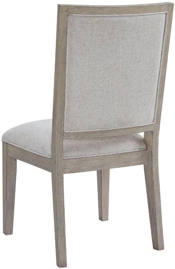 Riverside Furniture Bennett 2-Piece Frosted Gray Upholstered Side Chair Set-4