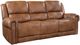 Corinthian Furniture Cordoba Cognac Power Reclining Sofa with Power Headrest-0