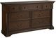American Woodcrafters Kensington Brown Cherry Dresser-0