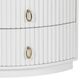 Powell® Ciarra White 3-Drawer Nightstand-2