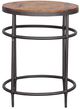 Coast2Coast Home™ Trooper Natural End Table with Black Base-3