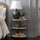 Magnolia Home by Joanna Gaines Lily Antique Brass/White Nightstand-4