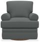La-Z-Boy® Roxie Grey Swivel Chair-0