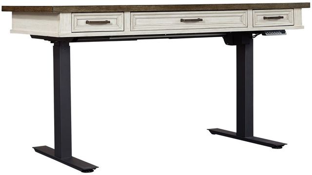aspenhome® Caraway Aged Ivory 60" Lift Desk-0