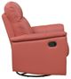 Homelegance® Bristow Red Manual Swivel Glider Reclining Chair-3