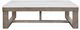 Signature Design by Ashley® Loyaska Ivory Cocktail Table with Brown Base -1