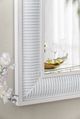 A & B Home Gray/White Floor Mirror-4
