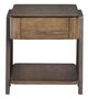 Magnussen Home® Hallie Dark Chocolate/Milk Chocolate Rectangular End Table-5