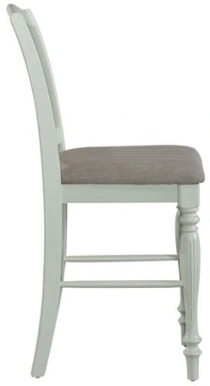 Liberty Furniture Cumberland Creek Buttermilk/Gray Counter Chair-3