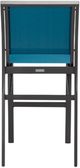 Telescope Casual Customizable Kendall Aluminum/Fabric Outdoor Sling Bar Height Stacking Armless Cafe Chair-3