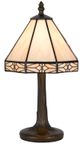 Cal® Lighting & Accessories Tiffany Antique Brass Accent Lamp-0