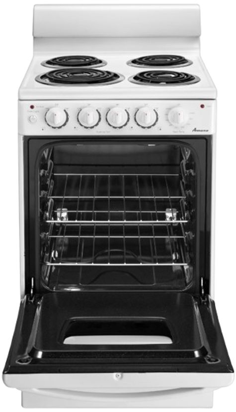 Amana® 20" White Freestanding Electric Range-1