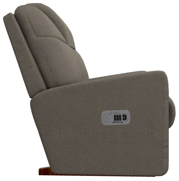 La-Z-Boy® Sparrow Mushroom Power Rocking Recliner with Headrest-2