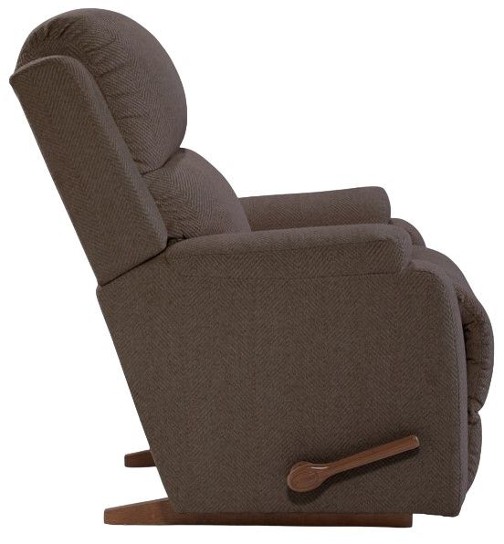 La-Z-Boy® Dorian Cocoa Manual Rocking Recliner-2