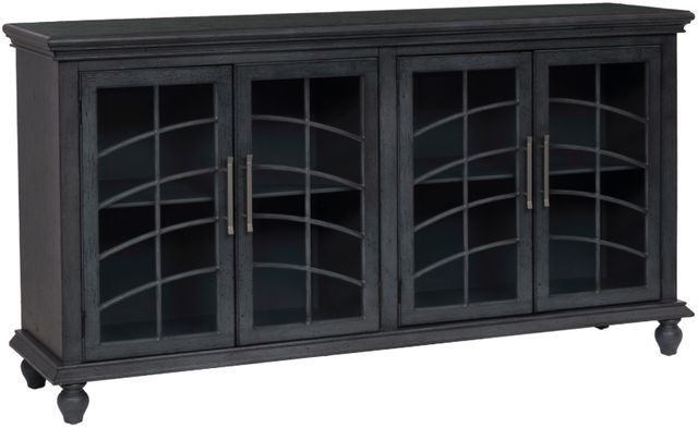 Coast2Coast Home™ Klace Blue Gray Credenza-0
