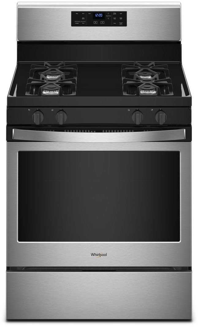 Whirlpool gas range black stainless new arrivals