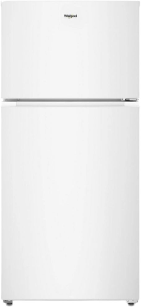 Whirlpool® 28" 14.3 Cu. Ft. White Top Freezer Refrigerator with Total Coverage Cooling and Flexi-slide™ Deli Drawer-0