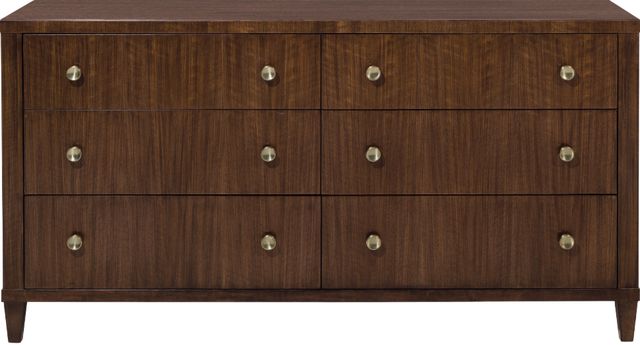 Hooker® Furniture Archives Classic Walnut 6-Drawer Dresser-1