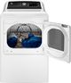 GE® 7.4 Cu. Ft. White Front Load Electric Dryer with Up To 120 ft. Venting and Sensor Dry-3