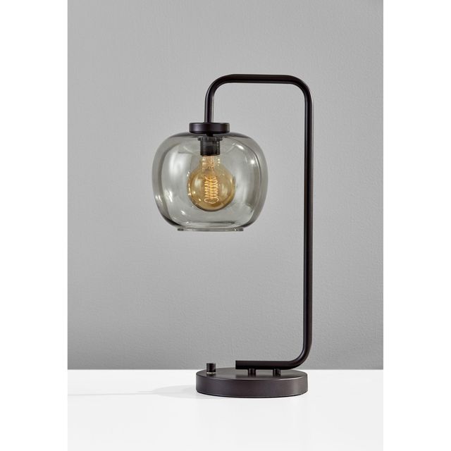 Adesso® Ashton Matte Black Table Lamp-1
