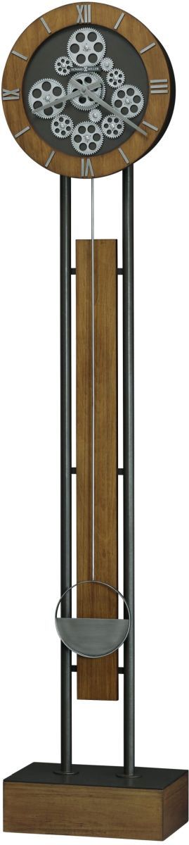 Howard Miller® Keanu Amber Brown Grandfather Clock-1