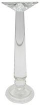 A & B Home Clear Lucent Candle Holder-1