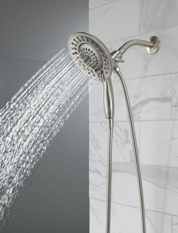 Delta Universal Showering In2ition® Lumicoat® Stainless 1.75 GPM 5-Setting 2-in-1 Shower-2