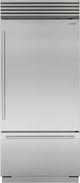 Sub-Zero® Classic Series 36" 20.7 Cu. Ft. Stainless Steel Built-In Bottom Freezer Refrigerator-0