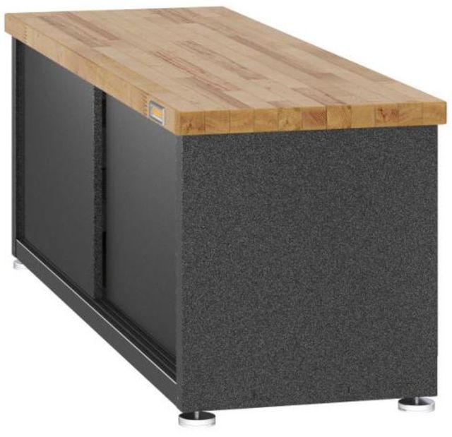 Gladiator® Hammered Granite Ready-to-Assemble Storage Shoe Bench-4