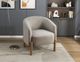 Homelegance® Borger Taupe Accent Chair-1