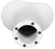 Moe's Home Collection Yumi White Fiberglass Outdoor Accent Table-5