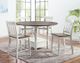 Steve Silver Co.® Joanna Mocha Round Counter Table with Ivory Base-3