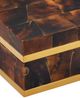 Currey & Company Casey Brass/Natural Box-3