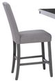 Powell® Senera 5-Piece Gray Counter Height Dining Set-1