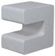 Century® Carrier and Company Dean Lively Gesso Concrete Outdoor Side Table-2