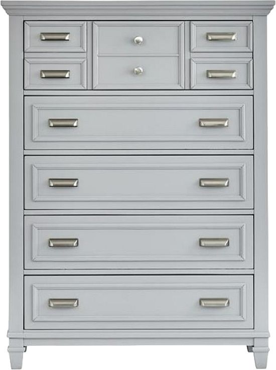 Magnussen Home® Charleston Harbor Gray 5-Drawer Chest-2