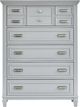 Magnussen Home® Charleston Harbor Gray 5-Drawer Chest-2