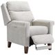 Best® Home Furnishings Customizable Prima Power High Leg Recliner with Tilt Headrest and Honey Birch Legs-1