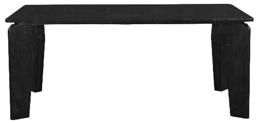 Moe's Home Collection Satona Black Dining Table-1