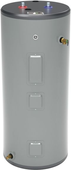 GE® 40 Gallon Gray Electric Water Heater
