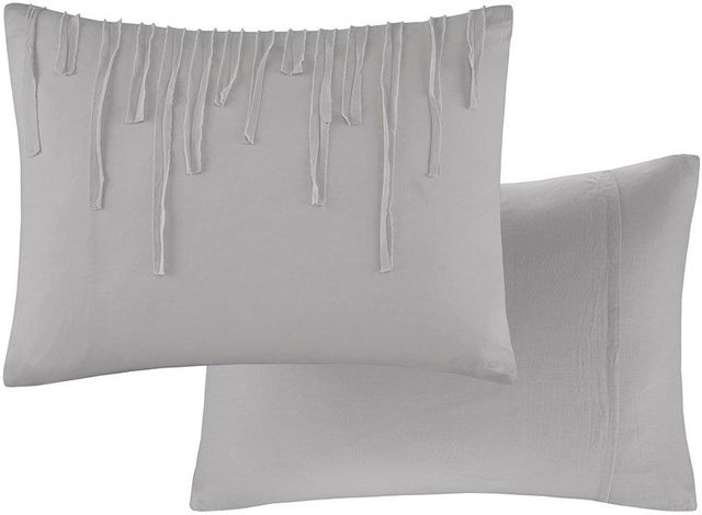 Olliix by Urban Habitat Grey King/California King Paloma Cotton Comforter Set-2