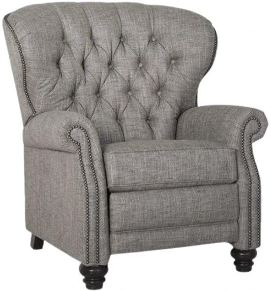 Smith Brothers Customizable 522 Manual Reclining Chair-0