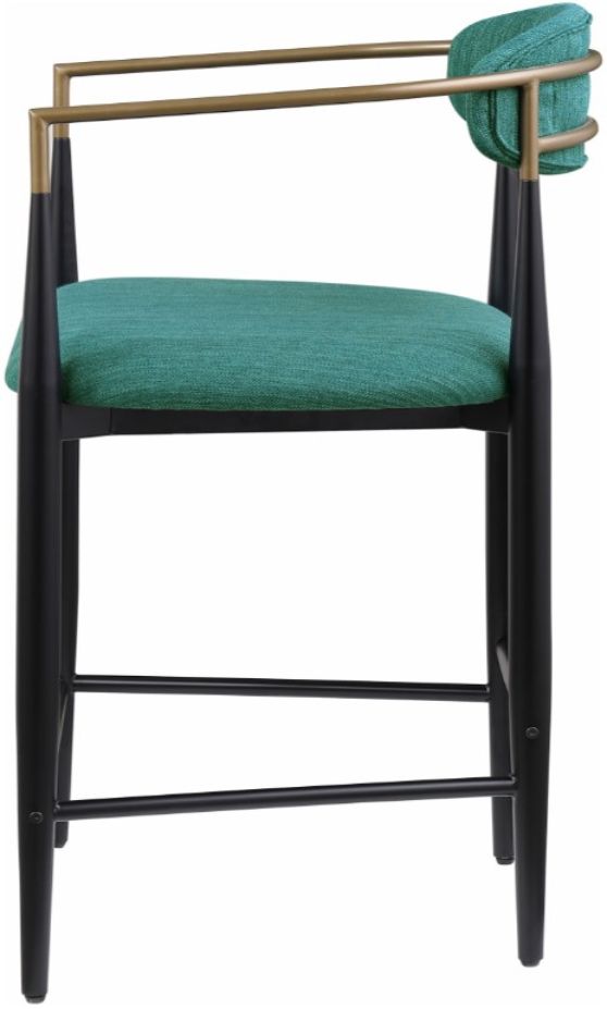 Coaster® Tina Green Upholstered Counter Stool-3