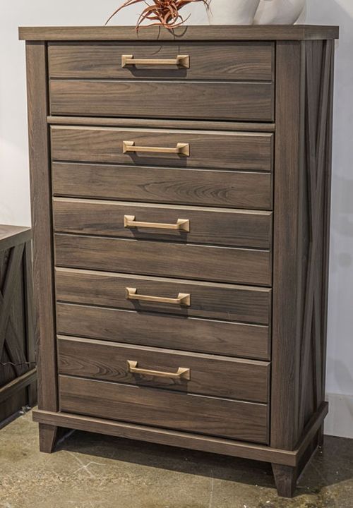 Signature Design by Ashley® Brazen Valley Dark Brown Chest-1